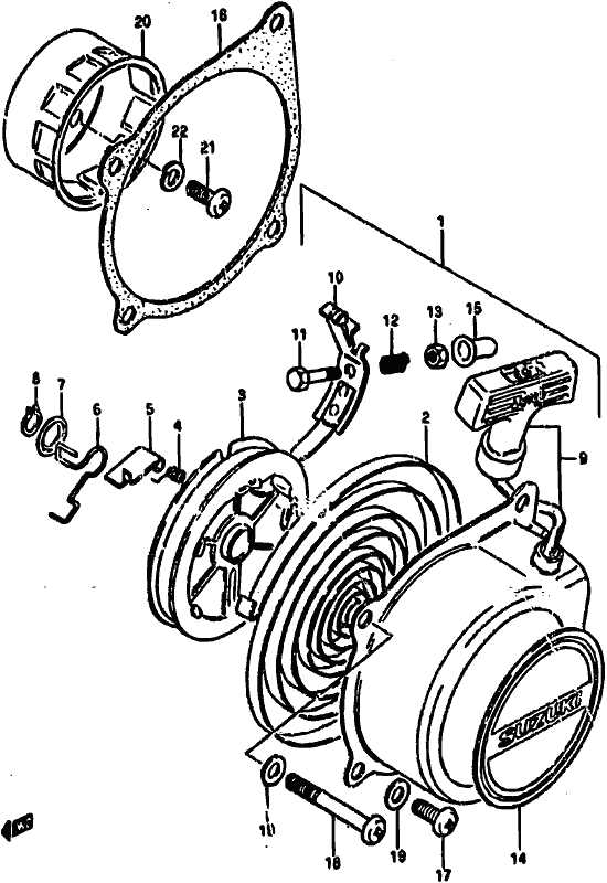 suzuki lt50 parts diagram