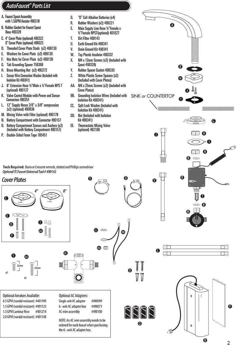 delta kitchen faucet parts diagram