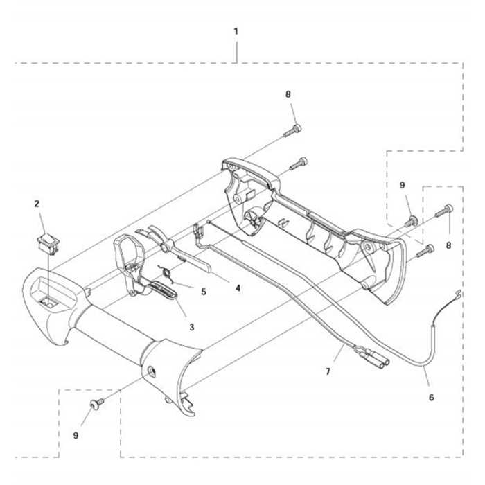 husqvarna weed eater parts diagram