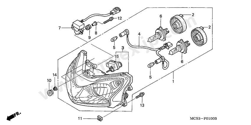 honda st1300 parts diagram