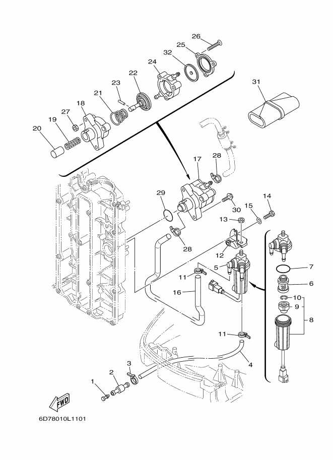 mercury 115 outboard parts diagram