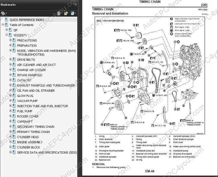 nissan x trail parts diagram