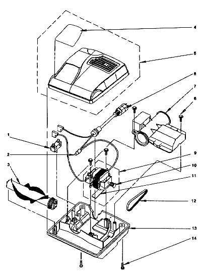 rainbow vacuum parts diagram