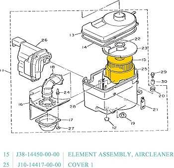 yamaha g9 parts diagram