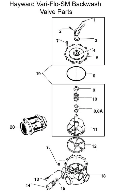 hayward aqua rite parts diagram