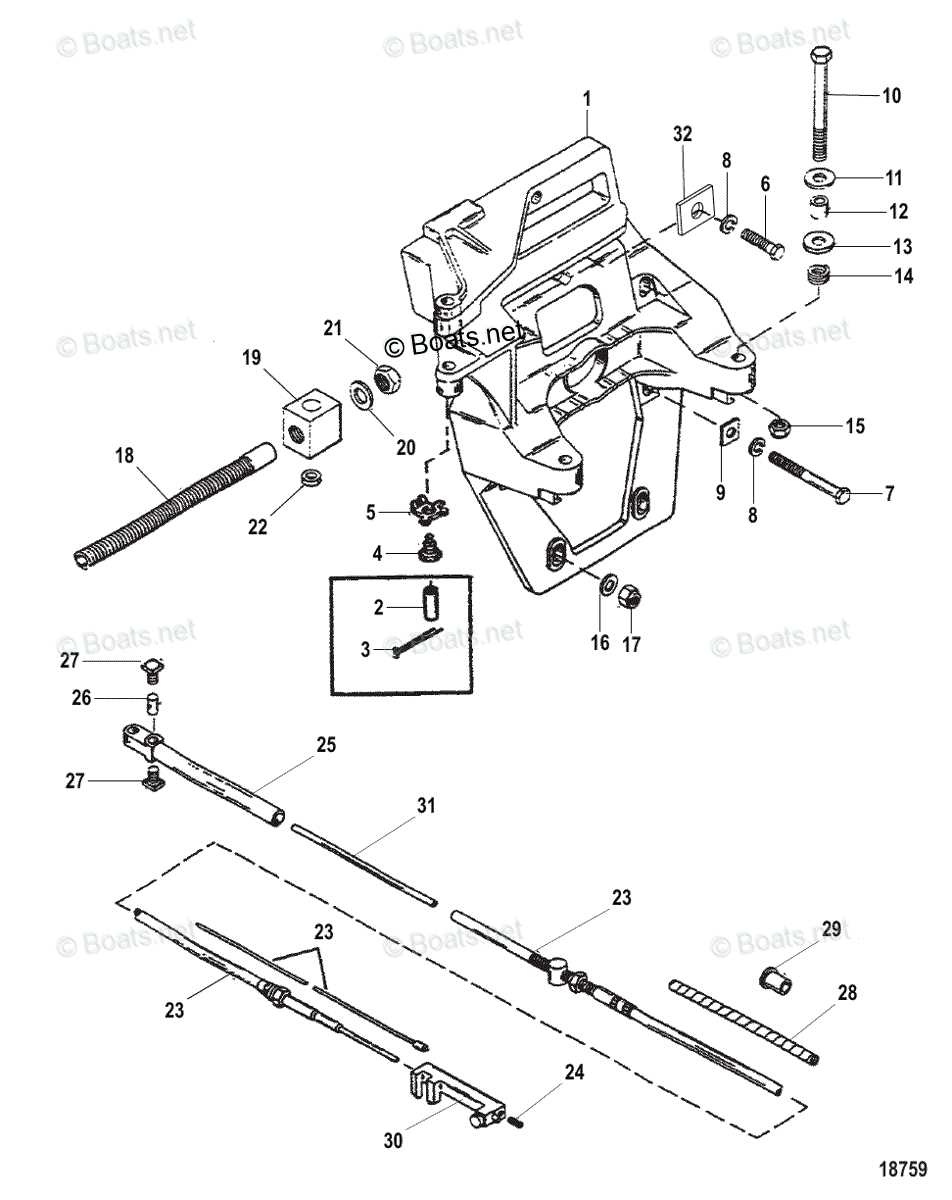 mercury alpha one parts diagram