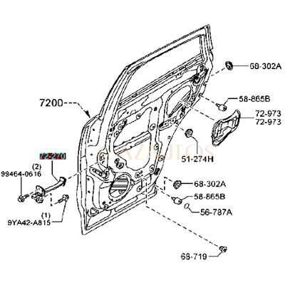 rear mazda cx 5 parts diagram