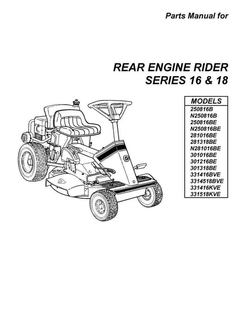 snapper rear engine rider parts diagram