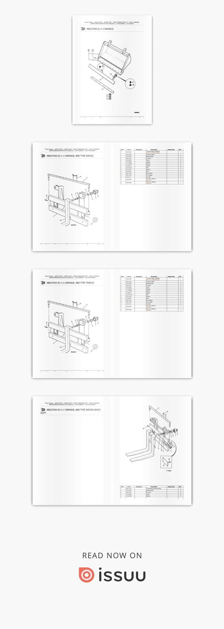 jcb 930 parts diagram
