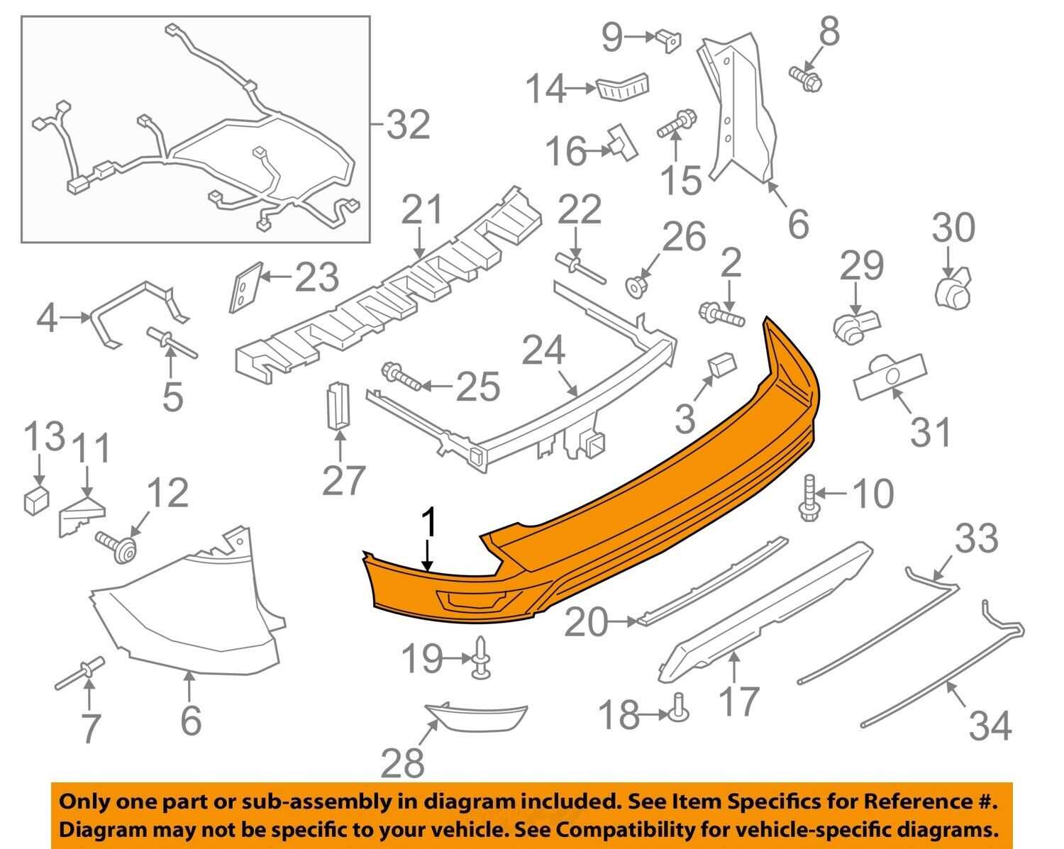 ford escape 2017 parts diagram