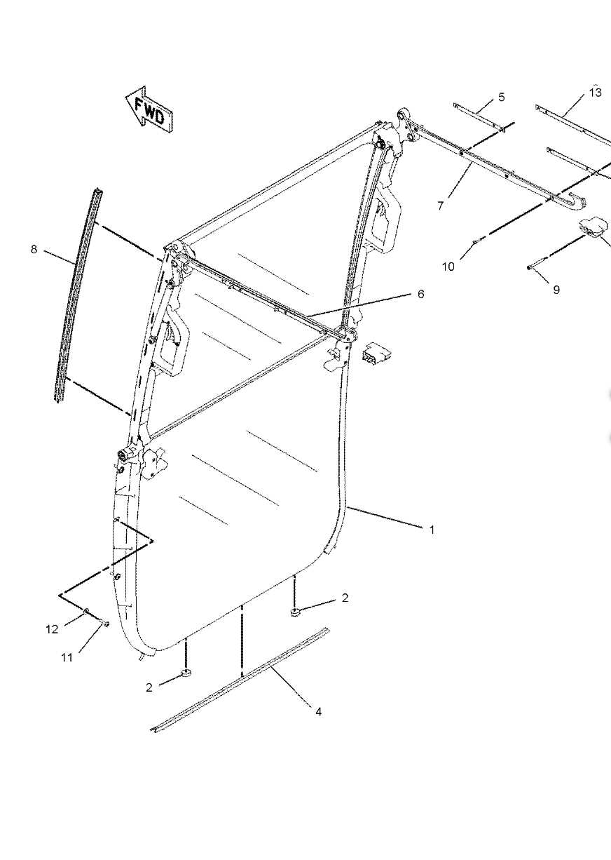 ford ranger frame parts diagram