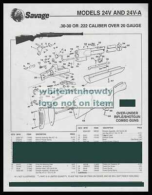 savage model 24 parts diagram