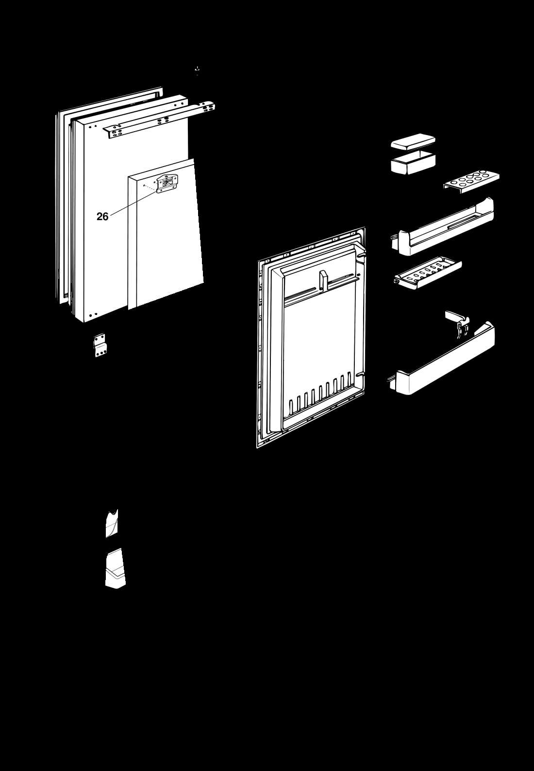 samsung fridge freezer parts diagram