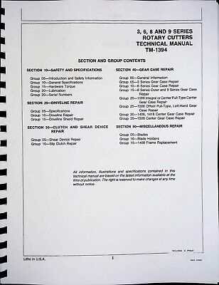 john deere 709 rotary cutter parts diagram