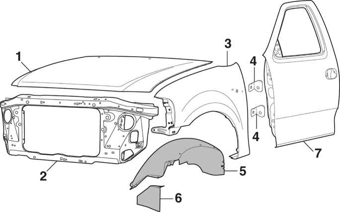 1999 ford f150 parts diagram