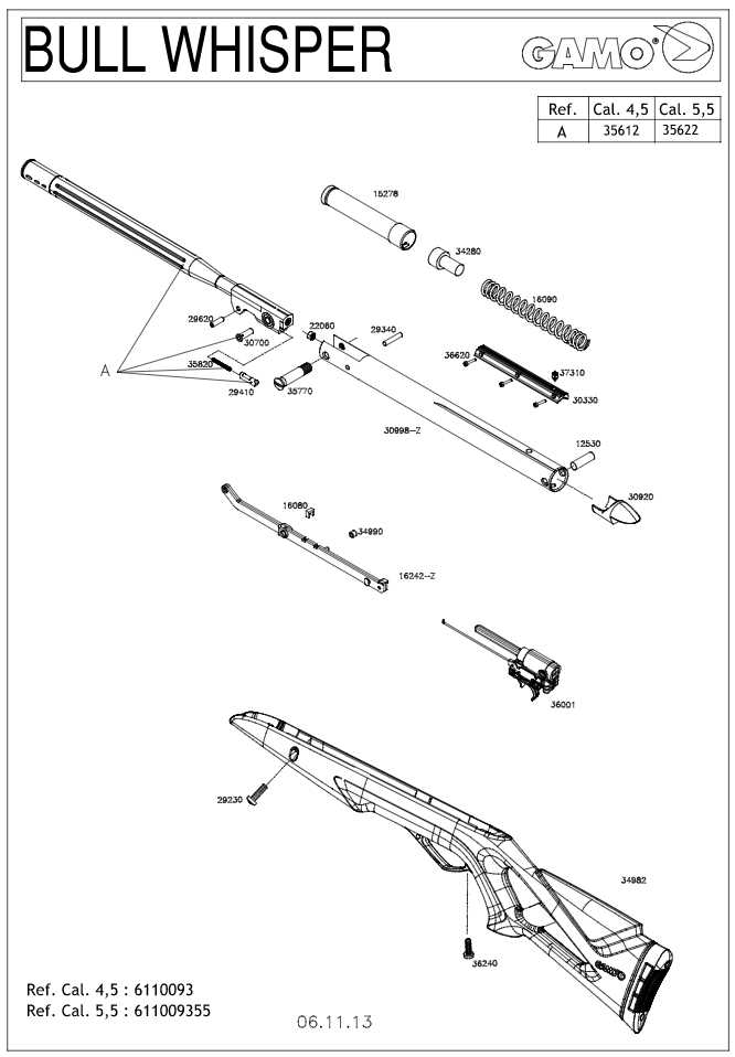 gamo pt 80 parts diagram
