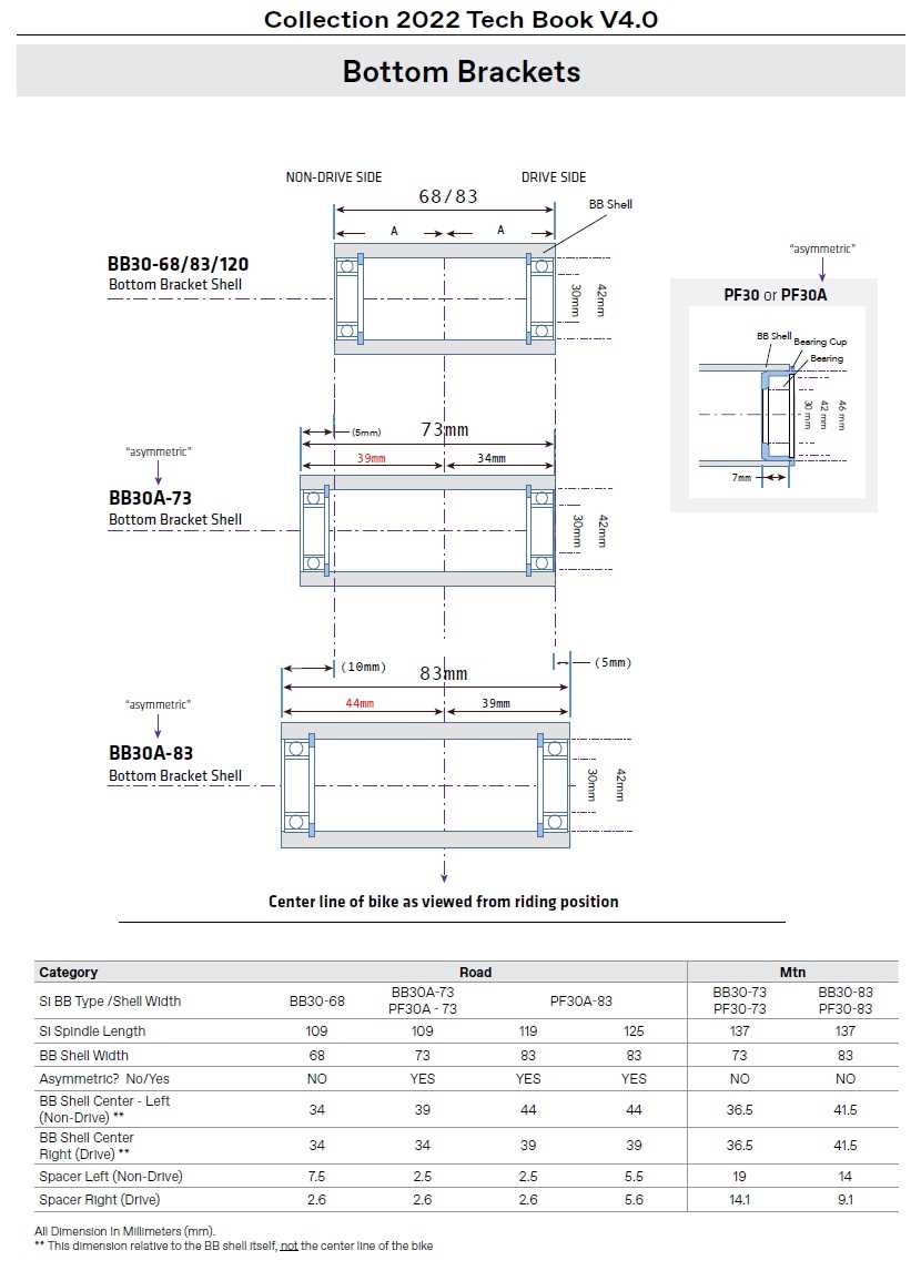 bottom bracket parts diagram