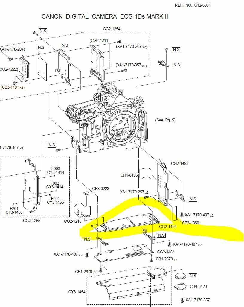 sony a7iii parts diagram