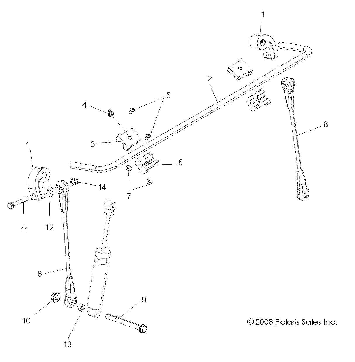 2008 polaris rzr 800 parts diagram