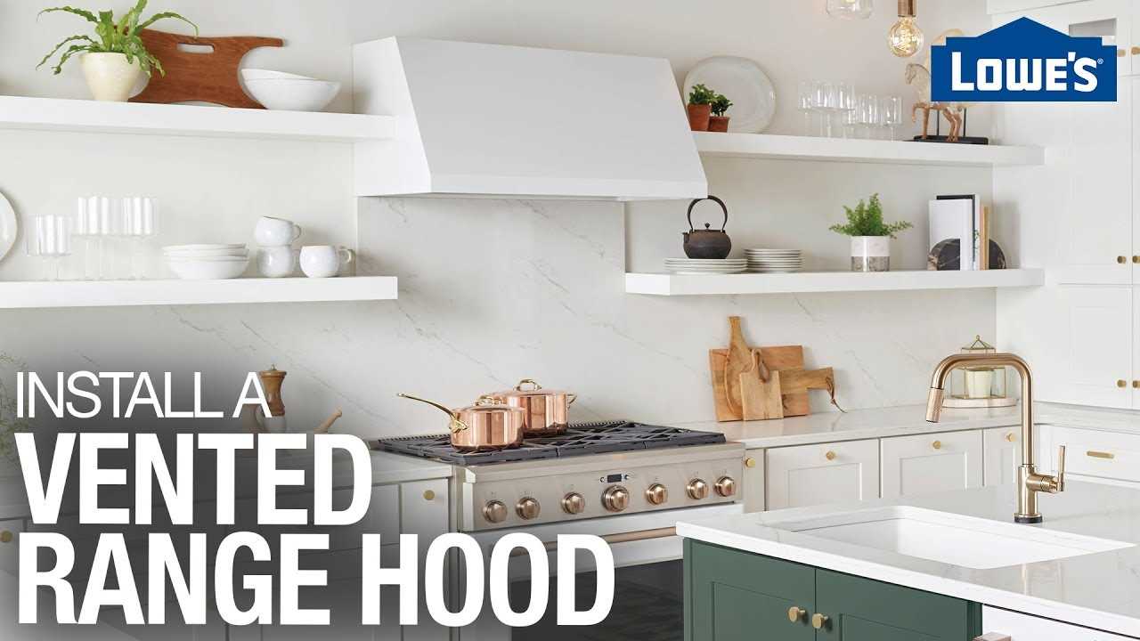 best range hood parts diagram