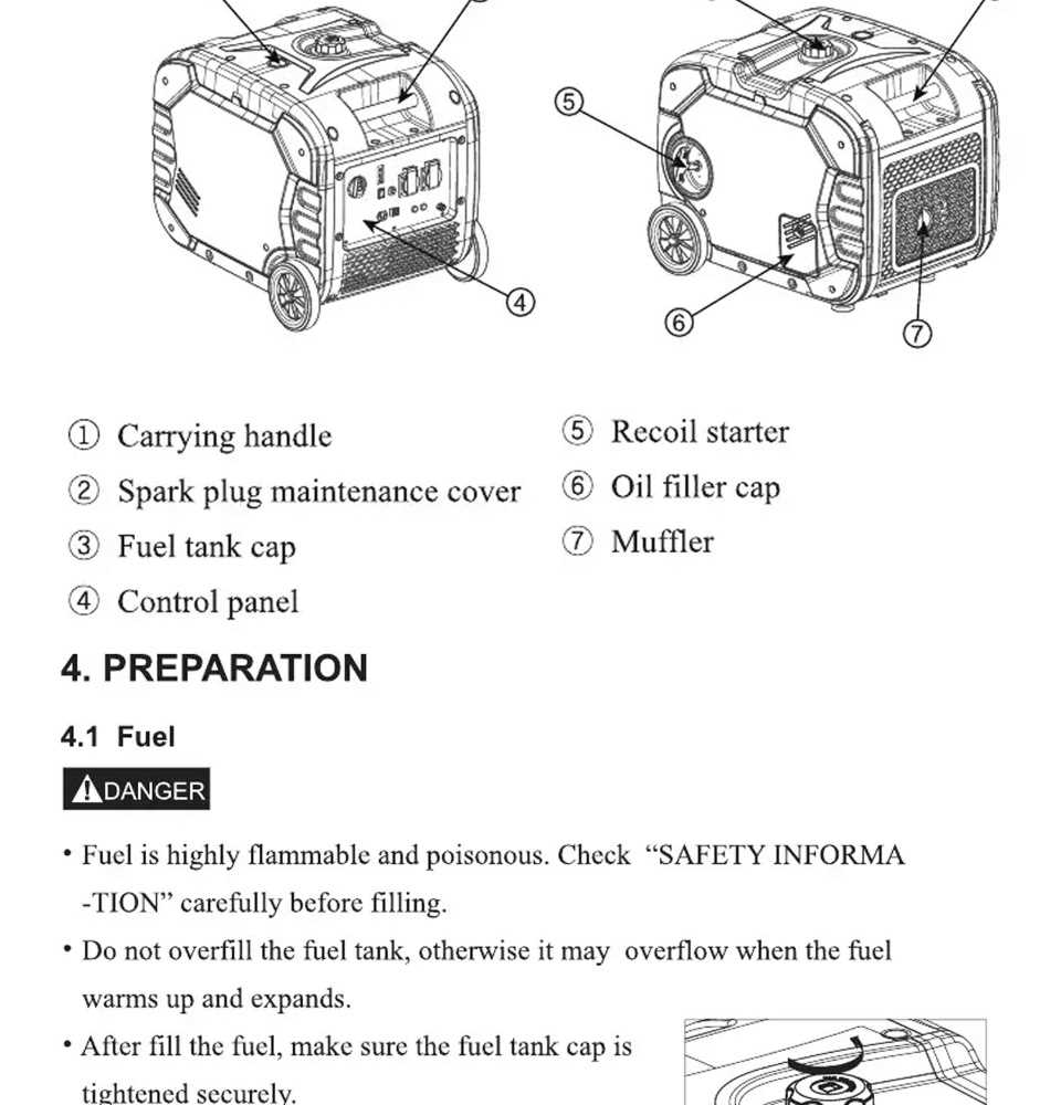 predator 3500 generator parts diagram