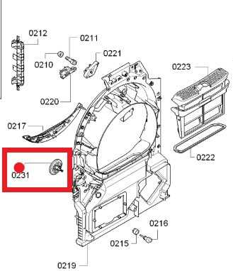 dryer drum parts diagram