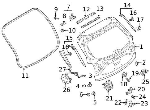 rear mazda cx 5 parts diagram