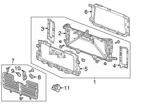 gmc sierra parts diagram