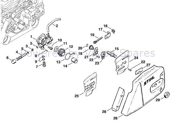 stihl ms 360 parts diagram