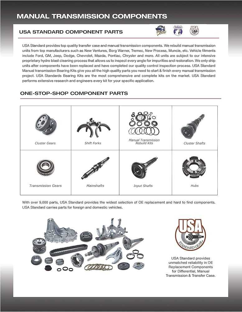 t19 transmission parts diagram