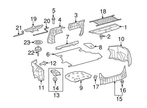 toyota body parts diagram