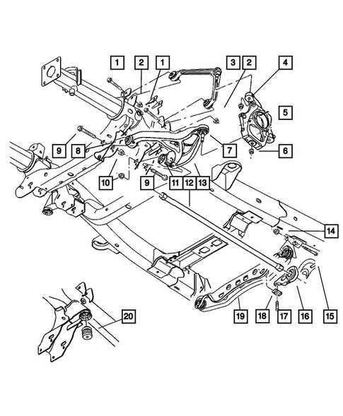 2005 dodge durango parts diagram