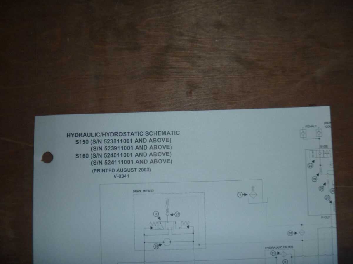 bobcat s150 parts diagram