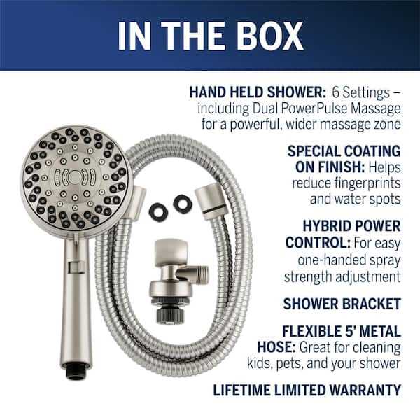 parts of a shower head diagram