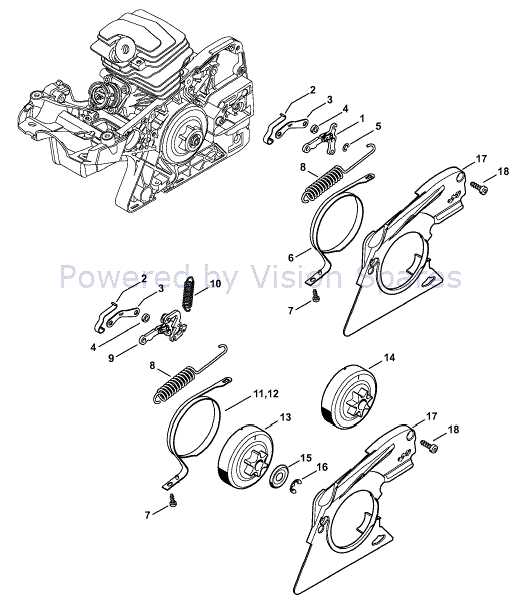 stihl ms251c parts diagram