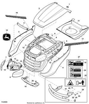 john deere e150 parts diagram