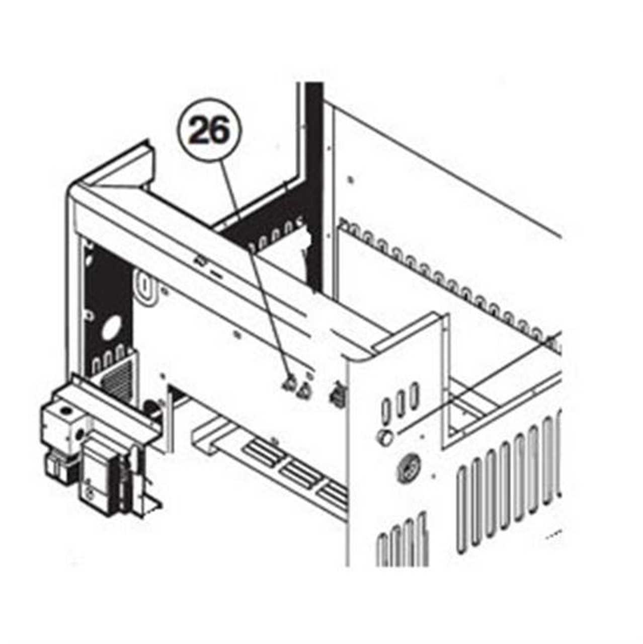 hayward h series pool heater parts diagram