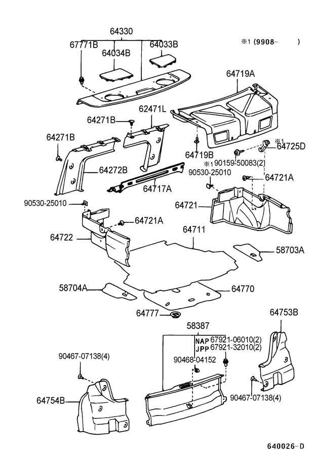 camry parts diagram