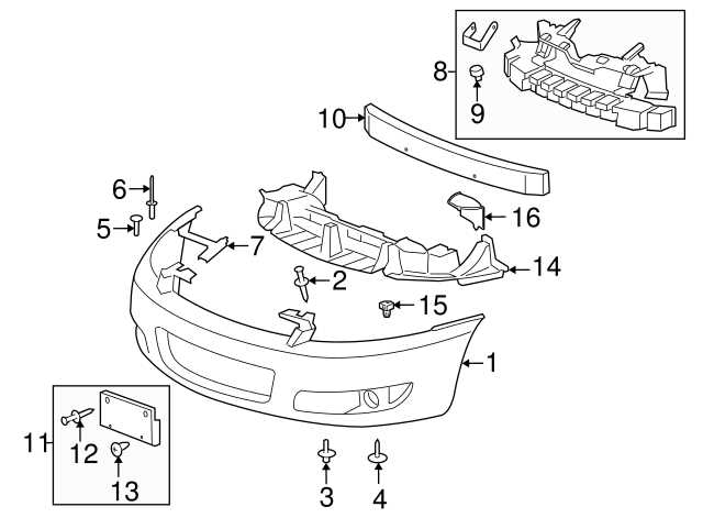 2009 chevy impala parts diagram