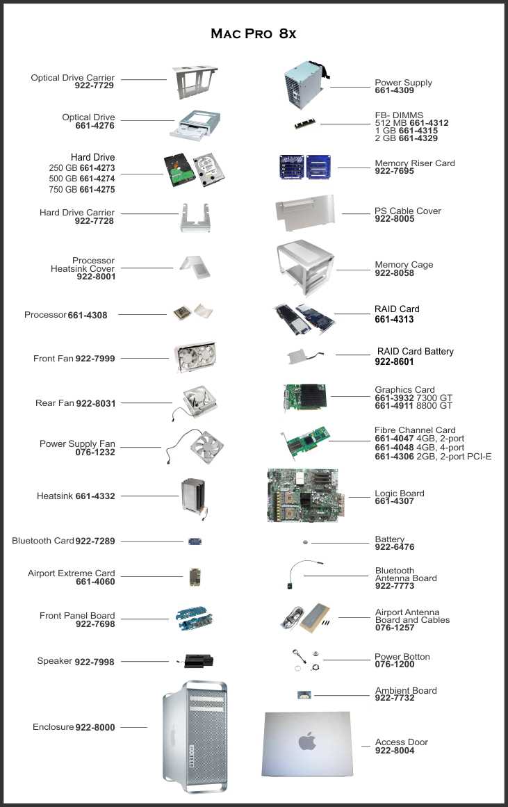 macbook air parts diagram