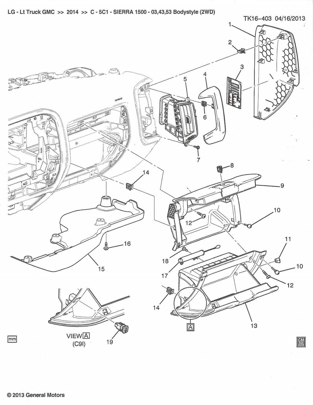 gmc sierra 1500 parts diagram