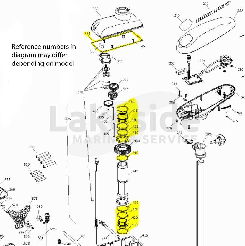 lower unit parts diagram