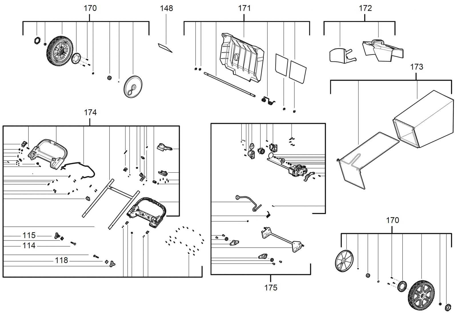 milwaukee parts diagrams