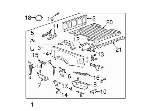 2002 chevy s10 parts diagram