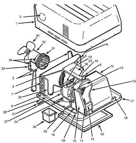 ac system parts diagram