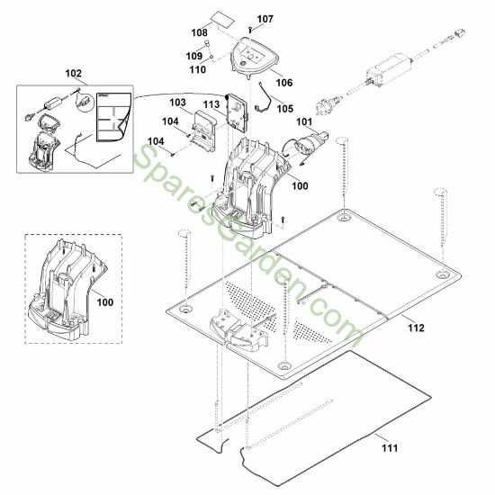 stihl hla 86 parts diagram