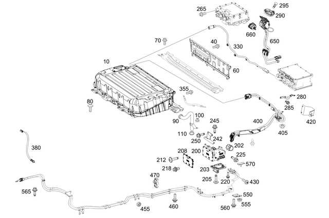 mercedes parts diagram