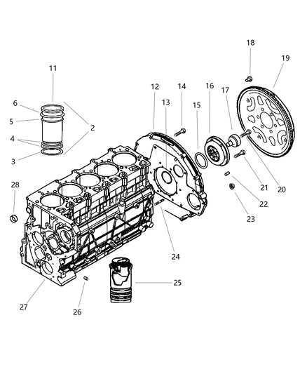 jeep 4.0 engine parts diagram