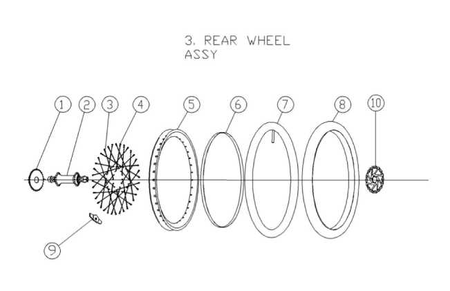 bike part diagram