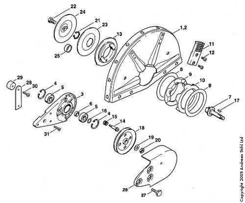 stihl ts 440 parts diagram